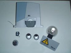Pièces pour coulissants Kit motoréducteur Nice avec technologie BUS