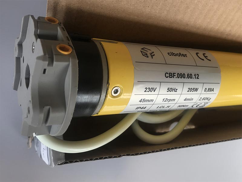 Moteur tubulaire CBF 0.90 Cibofer force 50Nm